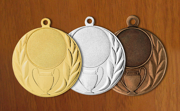 medal 45 mm na wklejk 25 mm - brzowy (produkt niedostpny)brb- produkt niedostpny b (stara kolekcja) puchary statuetki medale
