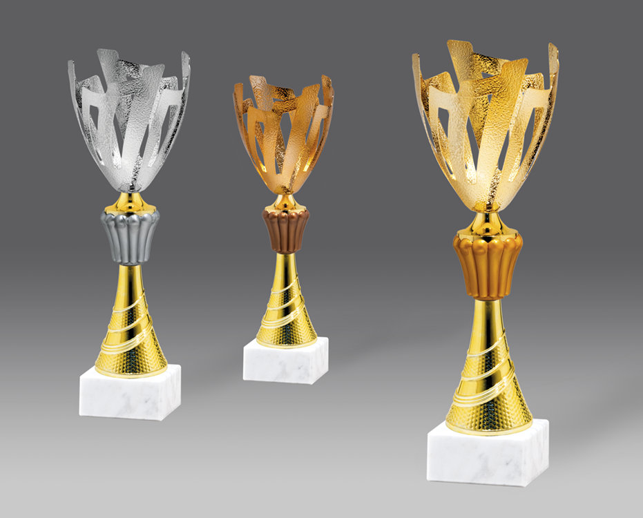 Puchar G26490 3, &oslash;14, h.37 (produkt niedost�pny) puchary statuetki medale