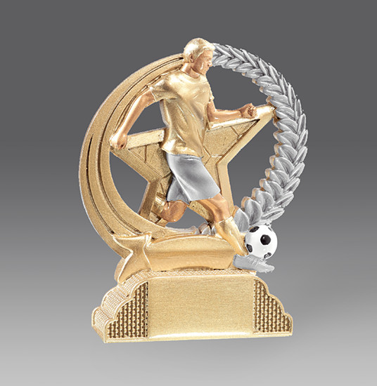 statuetka piłka nożna, zawodnik, h.13 (produkt niedostępny) puchary statuetki medale