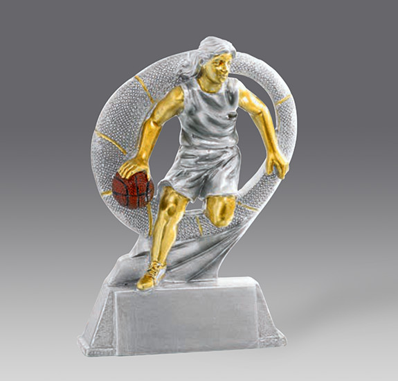 statuetka koszykwka kobiet, h.17 (produkt niedostpny) (stara kolekcja) puchary statuetki medale