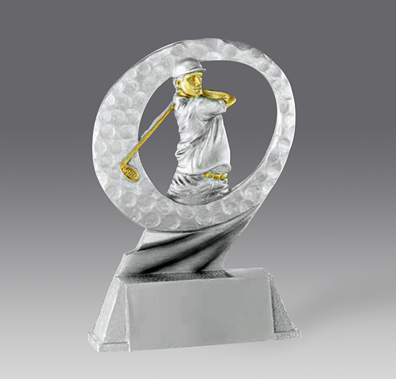 statuetka golf, h.17 (produkt niedostpny) (stara kolekcja) puchary statuetki medale