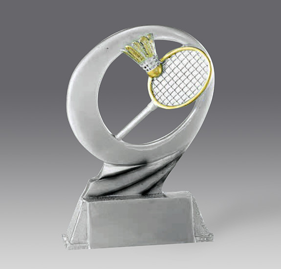 statuetka badminton, h.17 (produkt niedostpny)brb- produkt niedostpny b (stara kolekcja) puchary statuetki medale