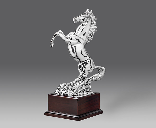 Statuetka koń SO 6847, szer.21 38, h.38 (produkt niedostępny) puchary statuetki medale